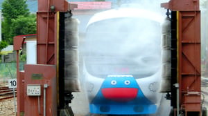 列車の「洗車」を体験しよう！--フジサン特急8000系でイベント