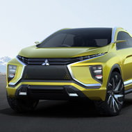 シューティングブレーク風EV「MITSUBISHI eX Concept」、三菱自動車が公開