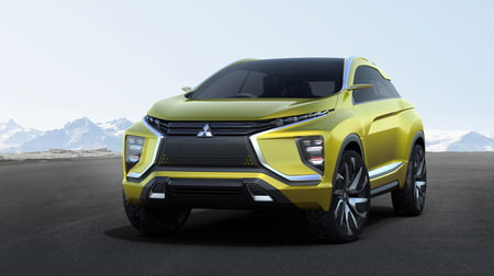 シューティングブレーク風EV「MITSUBISHI eX Concept」、三菱自動車が公開
