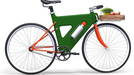 着せ替えできる自転車「Placha」―プラスチック製フレームを採用