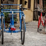4輪なのに傾いて曲がれる自転車「DuoBike」 ― ある意味、「TRICITY」？