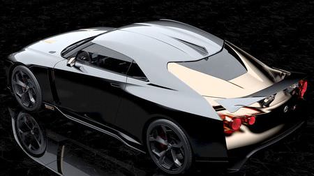 50周年を記念した、ゴールドアクセントのGT-R ― 日産とイタルデザインによる「Nissan GT-R50 by Italdesign」