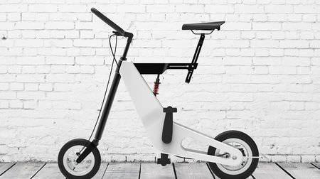 都市生活者のための折り畳み自転車「Urban Bicycle」－スイスナイフにインスパイアされたデザイン