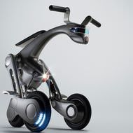 未来の世界の馬型ロボット「CanguRo」 - TRICITYのように車体を傾けて曲がれる次世代モビリティ