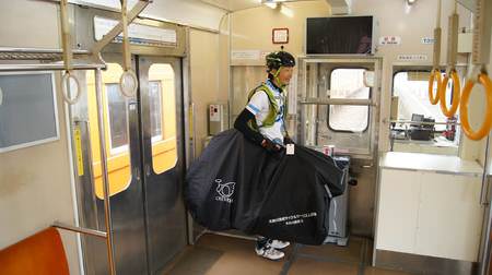 大井川鐵道で、輪行バック無料貸出サービス開始 ― 自転車で川根路を走り、鉄道で帰る