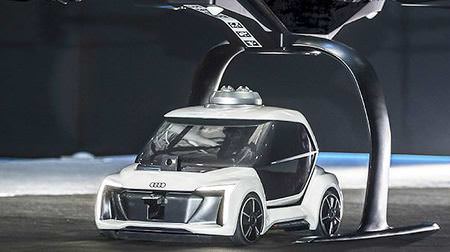 Audi、空飛ぶタクシー「Pop.Up Next」を公開 ― 空と地上を乗り換えなしで移動できる