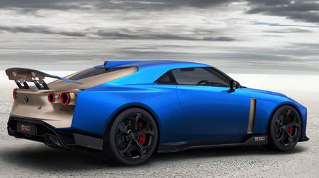 ゴールドアクセントのGT-R、市販モデル発表－「Nissan GT-R50 by Italdesign」の価格は1億2,300万円から