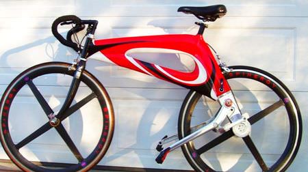 レバーを踏んで走る自転車「NuBike」―チェーンよりもシンプルで、高効率？