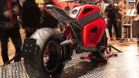 ハブレスホイールの電動バイク RMK「E2」、ついにプロトタイプ公開