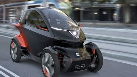 バッテリーを“充電”するのではなく“交換”して走る電気自動車 ― SEATのコンセプトカー「Minimo」は、バイクとクルマのいいとこ取り