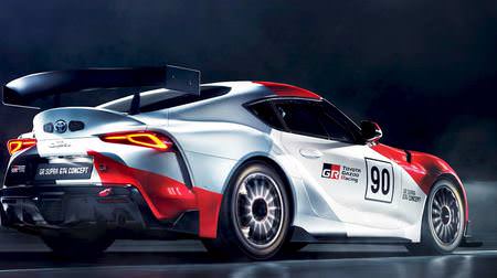 トヨタ「GR Supra GT4 Concept」公開へ ― 「GR Supra」をベースとしたレーシングスタディモデル