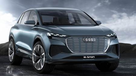 Audi「Q4 e-tron concept」発表―コンパクトサイズ電動SUVのコンセプトモデル