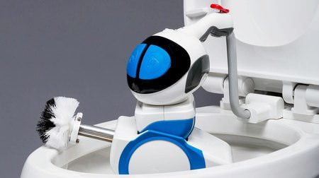 トイレ用のロボット掃除機 Altan Robotech「Giddel」―フチやフチ下、便座の裏まで