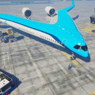 未来の航空機「フライングV」、KLMオランダ航空とデルフト工科大学が共同開発