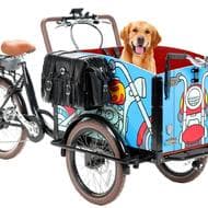 サイクリング楽しい、犬うれしい！―犬専用のカーゴバイク「The Bark」