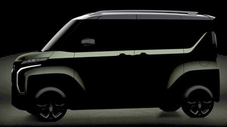 スーパーハイトな新型軽ワゴン「Super Height K-Wagon Concept」、三菱が東京モーターショーで世界初披露