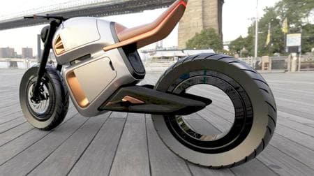 ウルトラキャパシタを装備した電動バイク「NAWA Racer」―1回の充電で300キロ走れる