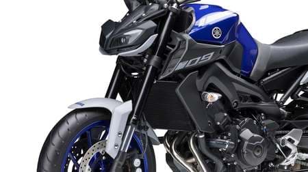 スポーツバイク ヤマハ「MT-09 ABS」に、ヤマハレーシングブルーをベースにした新色「ディープパープリッシュブルー」