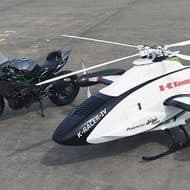 Ninjaってすごい！ 川崎重工が「Ninja H2R」エンジンを搭載したヘリ「K-RACER」の飛行実験に成功